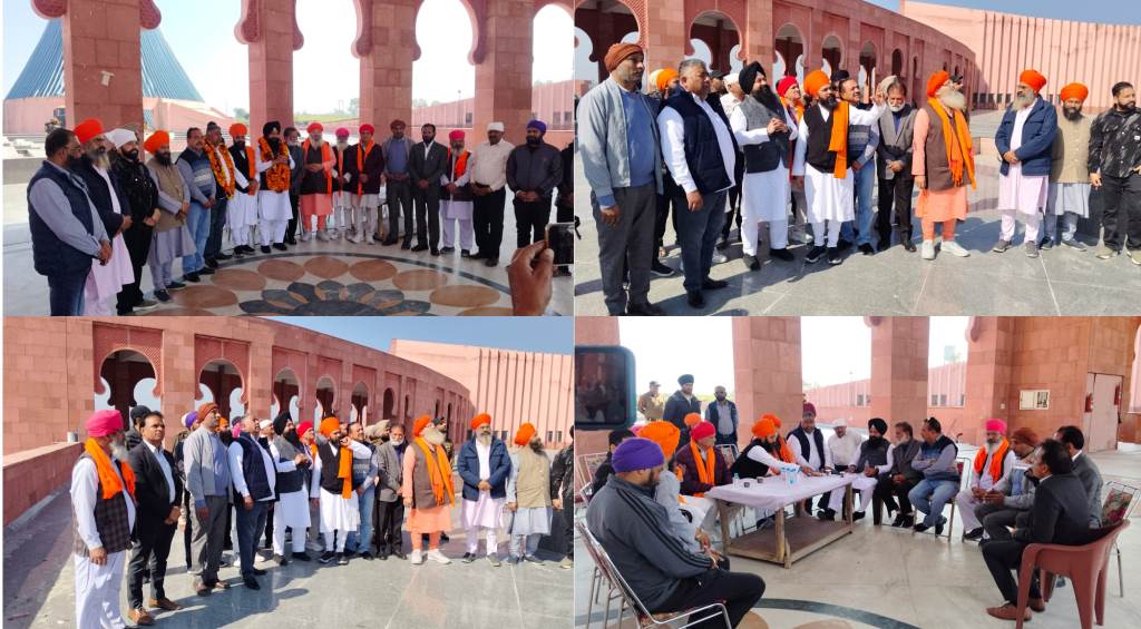 मीनारएबेगमपुरा का जायजा लेने अचानक पहुंचे सरदार जसबीर सिंह गढ़ी